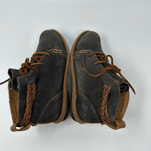 Born Women's Temple Walking Boots in Dark Green Distressed Sz 8.5M - Picture 8 of 15